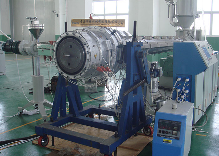 Single Screw 160MM HDPE Pipe Extrusion Line 300kg/H 90kW