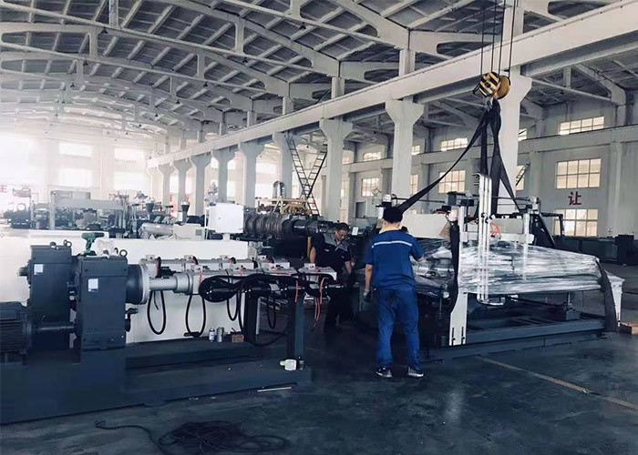 110mm 160mm Double Wall Corrugated Pipe Production Line Extrusion Machine Plant