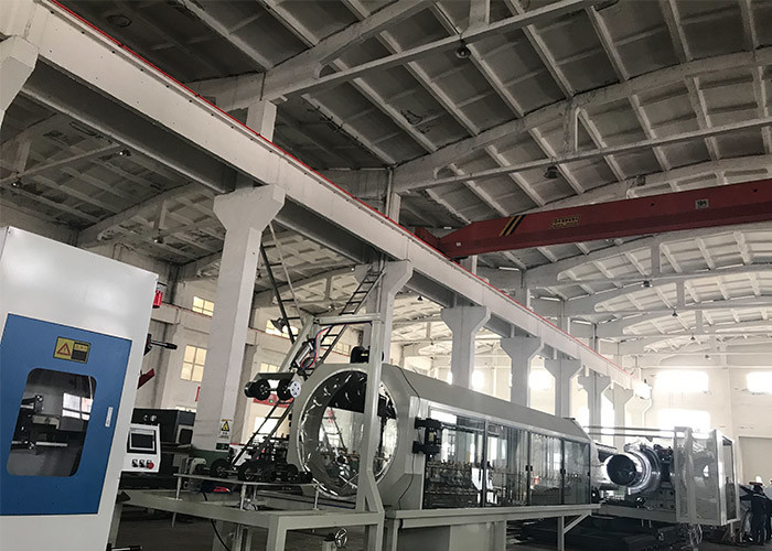 Double Wall Corrugated Pipe Extrusion Lines Triple Wall Corrugated Pipe Extruding Machinery