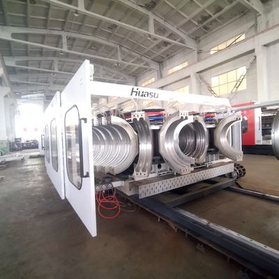 Water Cooling High Speed Pipe Production Line For Electric Conduit And Fresh Air Ventilation