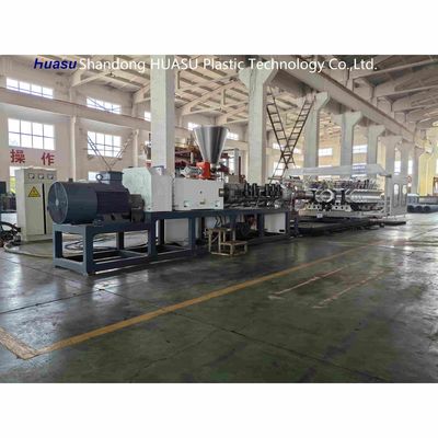 Plastic Extrusion Double Wall Corrugated Pipe Machine Machines For 32-800mm