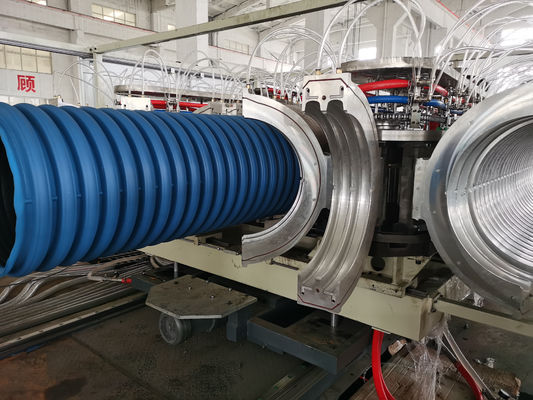 Customized Double Wall Corrugated Pipe Production Line for Large Diameter Pipes and 1600mm Max Pipe Diameter