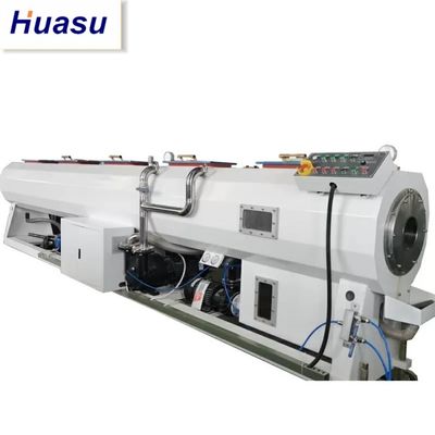 Double Wall Corrugated Pipe Extrusion Line with 32-1600mm Cutting Diameter Range and Water Cooling Process Featuring Siemens PLC Technology