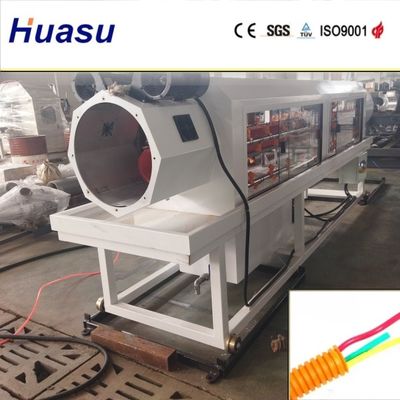 High Productivity DWC Pipe Extrusion Line with 32-1600mm Cutting Diameter Range and Siemens PLC Technology