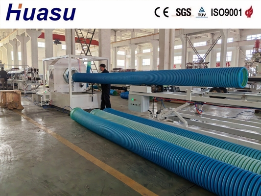 Fully Automatic Twin Wall Pipe Extrusion Machine PLC Control