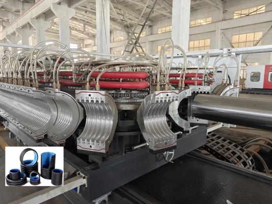 Double Wall Corrugated Pipe Extrusion Line with Siemens Inverter 63mm