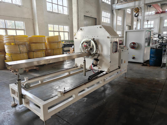Single Wall Corrugated Pipe Extrusion Line with 38CrMoAlA Barrel Material 15m/min Max Output Speed and 75-250mm Specification