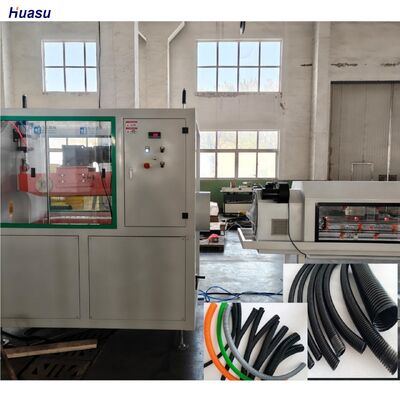 HDPE Double Wall Corrugated Pipe Machine with 48 Mould Quantity, Siemens PLC Control, and 20CrMnTi Gear Material