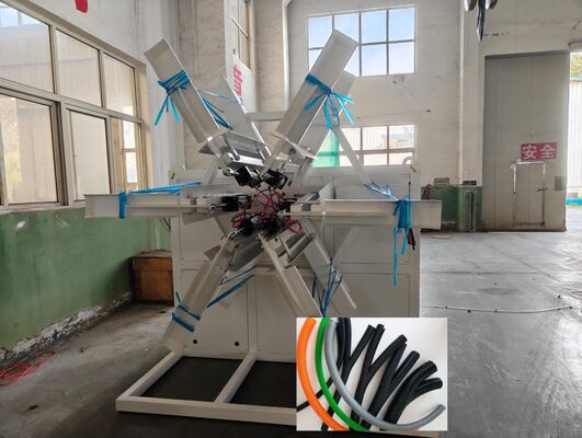 Double Wall Corrugated Pipe Extrusion Line with 48 Mould Quantity and Siemens PLC Control for High Efficiency Production