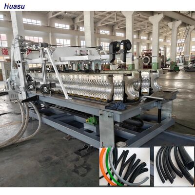 Double Wall Corrugated Pipe Extrusion Line with 48 Mould Quantity and Siemens PLC Control for High Efficiency Production