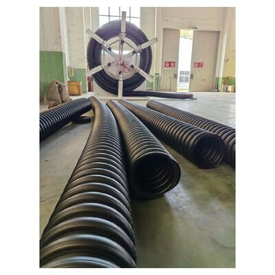 Full Automatic Double Wall Corrugated Pipe Extrusion Line with Siemens PLC Control for HDPE Pipe Production
