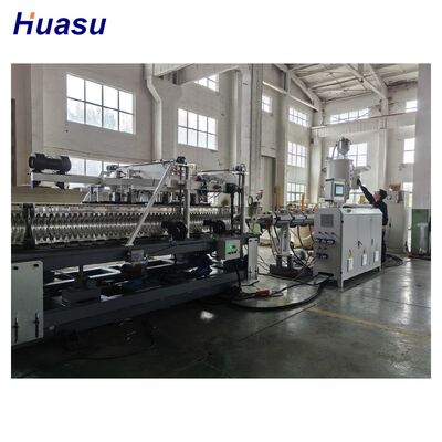 Full Automatic Double Wall Corrugated Pipe Extrusion Line with Siemens PLC Control for HDPE Pipe Production