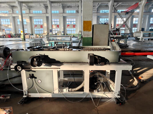 Double Wall Corrugated Pipe Extrusion Line with Siemens Main Electrical Parts and Integral Type Extruder for 100kg/h - 2000kg/h Production