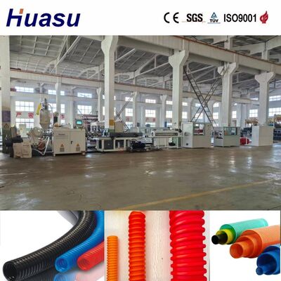 Computerized Control High Productivity Corrugated Pipe Extrusion Line for 32-1600mm Pipe Range