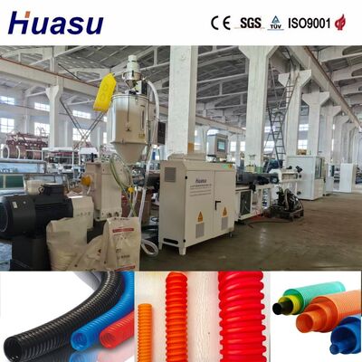 Large Diameter HDPE Conduit Extrusion Line with 32mm-1600mm Pipe ID, PLC Control, and High Automation for Cable Protection