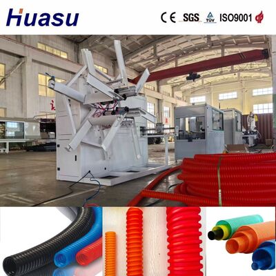 Full Automatic Corrugated Pipe Production Line with 32mm-1600mm Pipe Diameter and PLC Remote Control