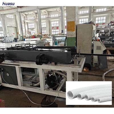 Siemens Inverter Corrugated pipe extrusion line computerized control delivers high precision and stable extrusion speed
