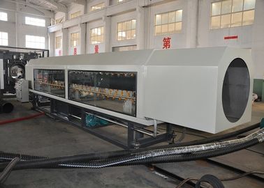 QingDao High Speed DWC Pipe Extrusion Line , Double Wall Corrugated Pipe Extruder Huasu