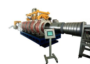 Single Screw PVC Pipe Production Line SBG1000 Double Wall PVC Pipe Molding Machine
