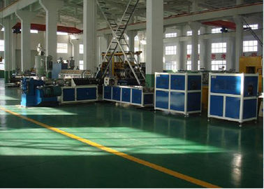 Corrosion Resistance Carbon PP Pipe Extrusion Line Single Wall Corrugated Pipe Machine