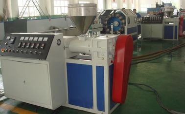 PVC Fiber Enhancing Hose Extrusion Line / Corrugated PVC Pipe Production Line