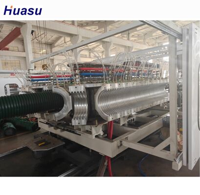 Custom High-Difficulty Corrugated Pipe Equipment, Single Double Wall Corrguated Pipe Extrusion Line