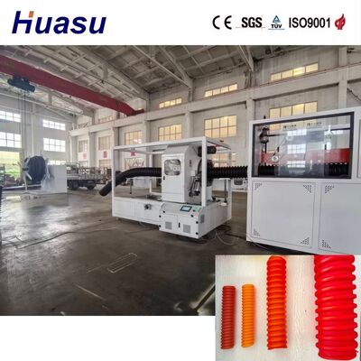 Multi-Material Single Wall Corrugated Pipe Making Machine 100-1200kg/h 32mm-2000mm for Drainage Applications