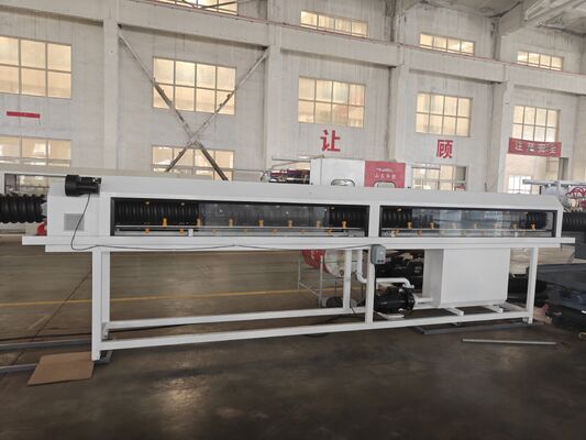 Customized Corrugated pipe extrusion line featuring Linelength 10m to 30m for precise and scalable pipe manufacturing