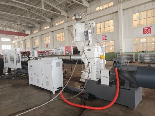 Single Screw Single Wall Corrugated Pipe Extrusion Line Computerized System Speed 10 to 20 M per Minute Enhanced Control