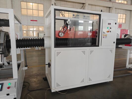 Single Screw Single Wall Corrugated Pipe Extrusion Line Computerized System Speed 10 to 20 M per Minute Enhanced Control