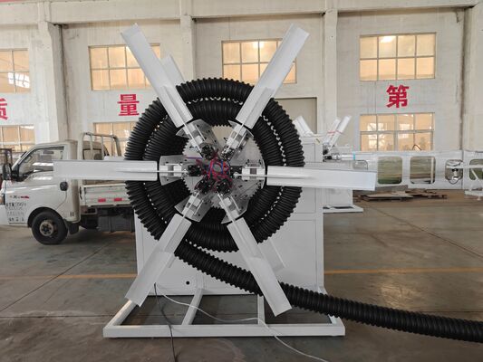 Single Screw Extruder Double wall corrugated Pipe Extrusion Line for durable pipe production and processing