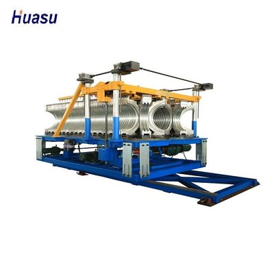 Air Cooling 320kg/H 110kw OD500mm PE Pipe Extrusion Line