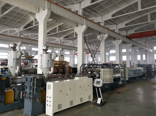 200mm 300mm Corrugated HDPE Pipe Extrusion Line