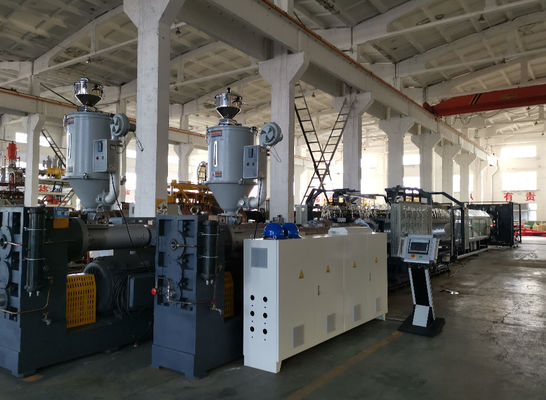 200mm 300mm Corrugated HDPE Pipe Extrusion Line