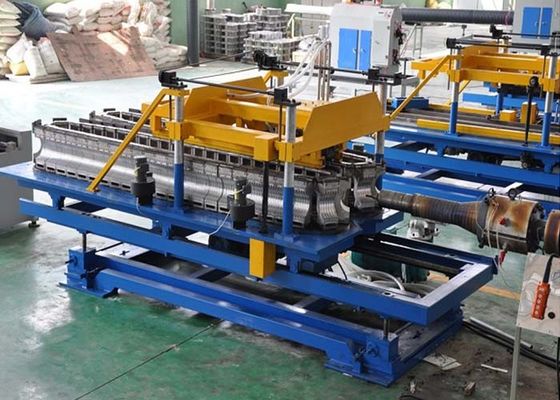 8mm~50mm Single Wall Corrugated Pipe Extrusion Line PLC Control