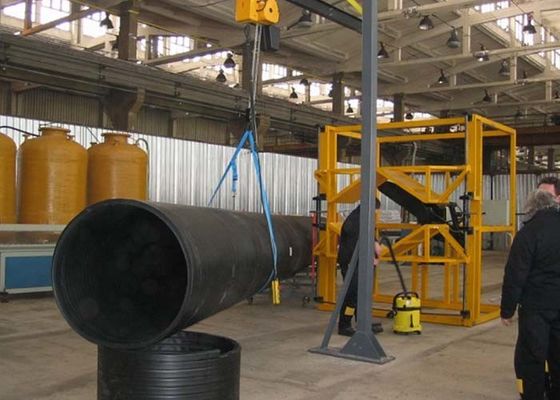 Caliber 1200mm Wall Spiral HDPE Pipe Extrusion Line