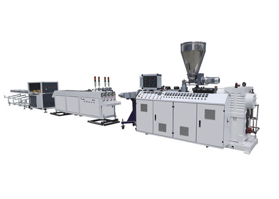 50mm 400kg/H U Shape PVC HDPE Pipe Extruder Machine
