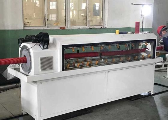 Corrugated Cable Protection Pipe Extrusion Machine 16mm Diameter