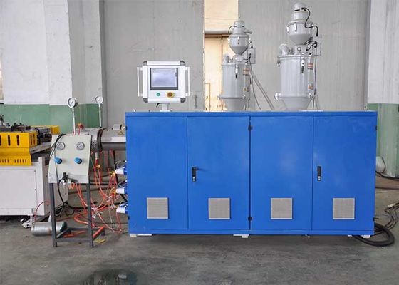 Corrugated Cable Protection Pipe Extrusion Machine 16mm Diameter