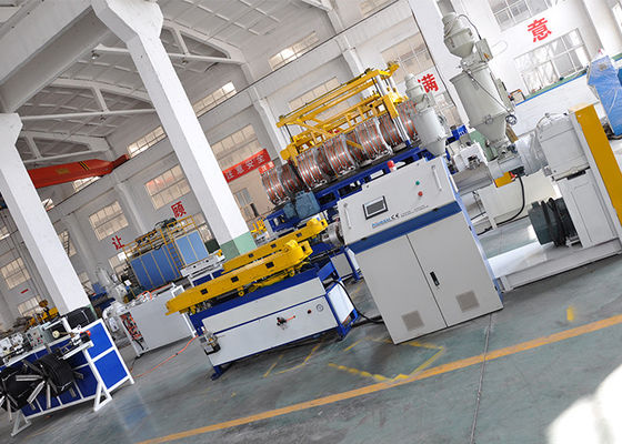 PA HDPE Single Wall Corrugated Pipe Extrusion Line Aging Resistance
