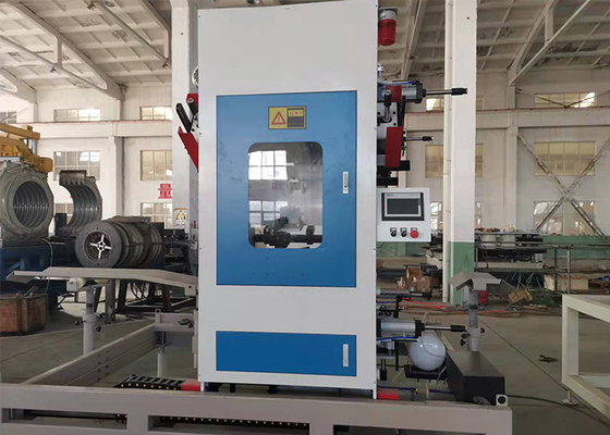 PE PVC Single Wall And DWC Pipe Extrusion Line Making Machine