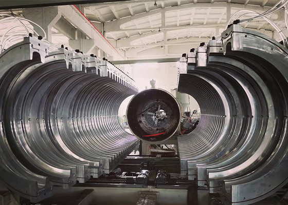 Complete Pipe Production Line SBG 600 Double Wall Corrugated Pipe Extrusion Line